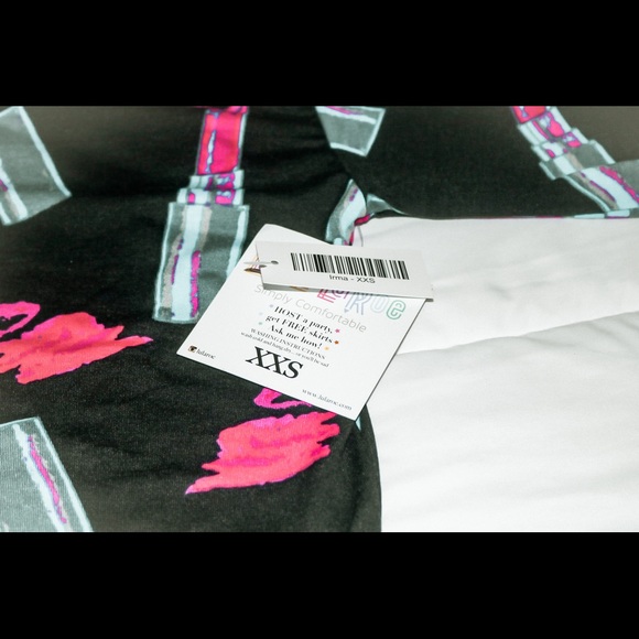 LuLaRoe - Size XXS Irma Shirt - Picture 2 of 4